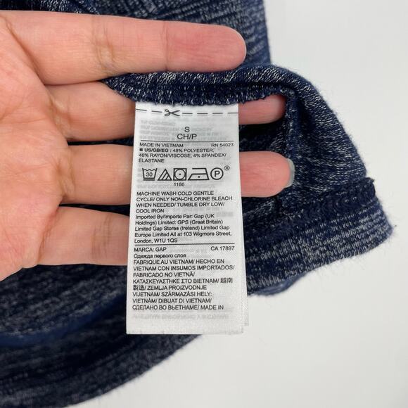 Gap Open Front Blue Cardigan Size Small - Picture 5 of 5